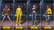 Wukong + Kelly + Dasha + D-bee (Image via Free Fire)